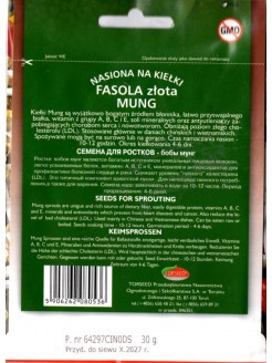 Fasola Mung 30 g, nasiona na kiełki