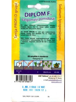 Pomidor 'Diplom' H, 10 nasion