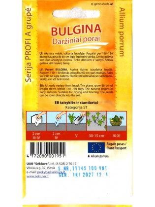 Por 'Bulgina' 100 nasion