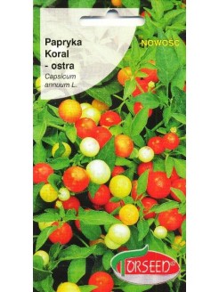 Paprika vienametė 'Koral' - nasiona w internecie