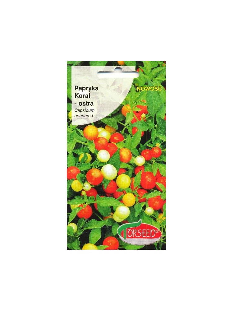 Paprika vienametė 'Koral' - nasiona w internecie